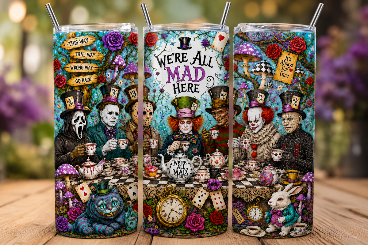 WE ARE ALL MAD HERE