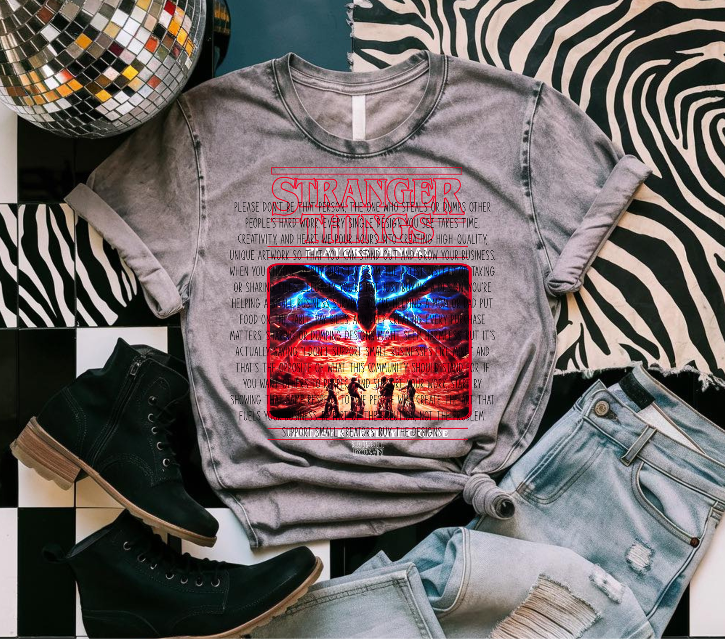 STRANGER THINGS WHITE