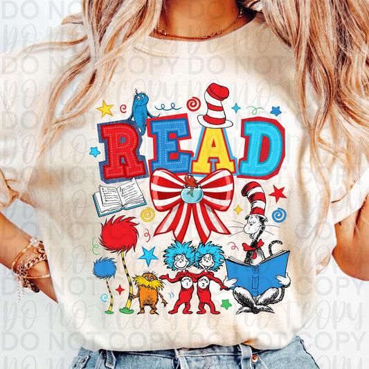 DR SEUSS SCRAPBOOK READ