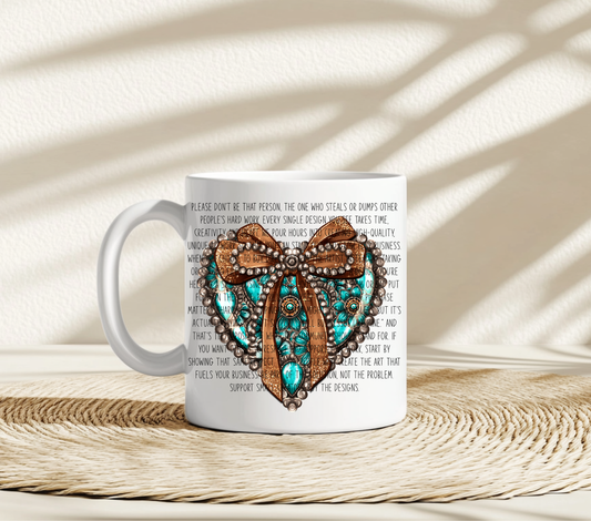 TURQUOISE CONCHOS HEART