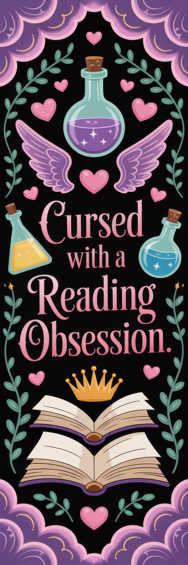 CURSED WITH A READING OBSESSION