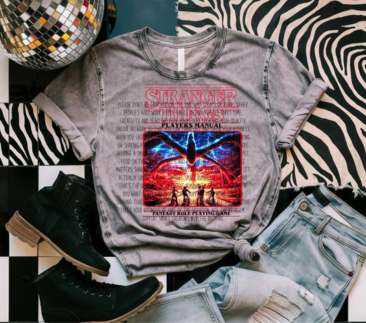 STRANGER THINGS BLACK