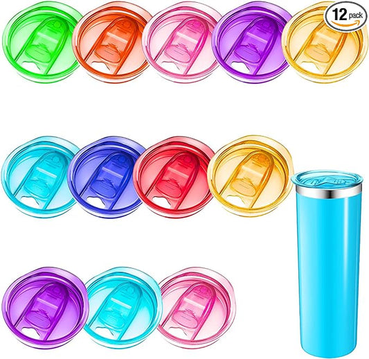 COLORED LIDS FOR 20 OZ