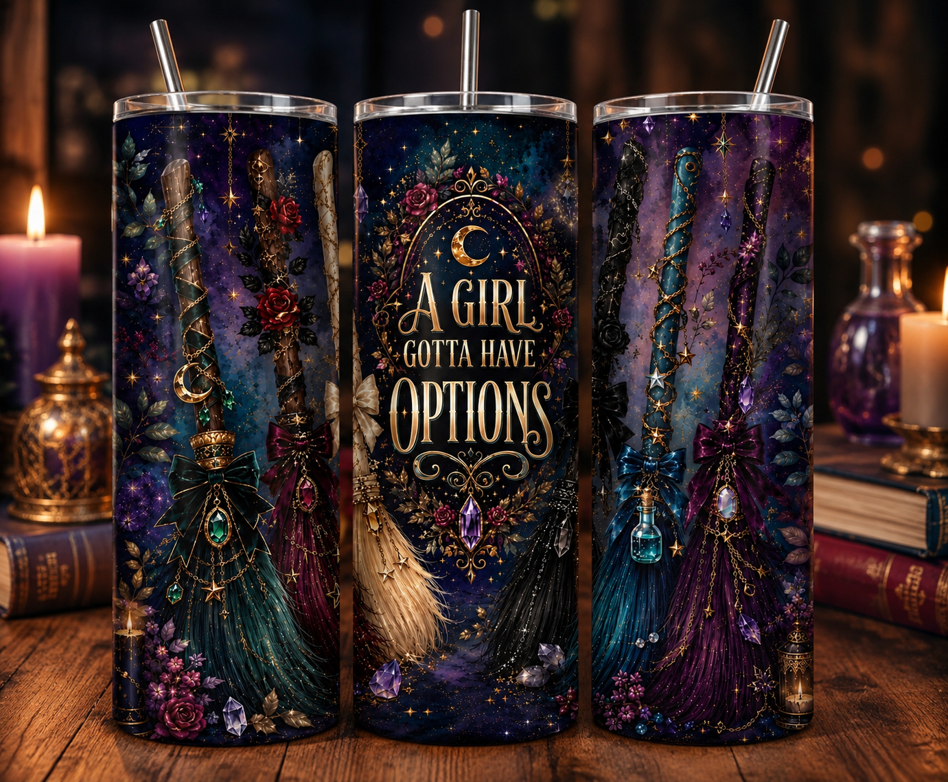 A GIRL GOTTA HAVE OPTIONS