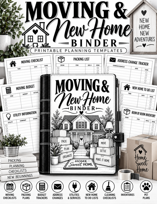 MOVING & NEW HOME