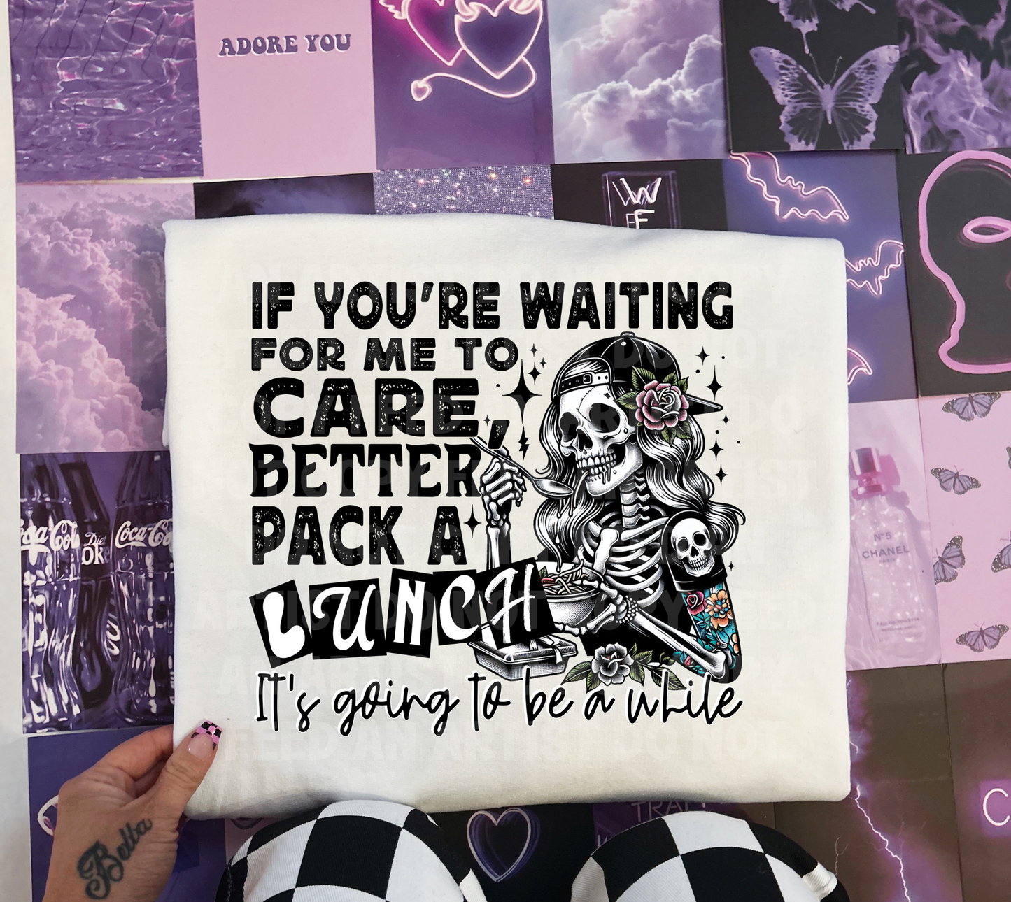 IF YOU'RE WAITING FOR ME TO CARE