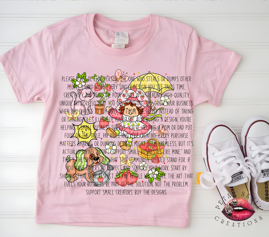 SPRINGTIME STRAWBERRY SHIRT