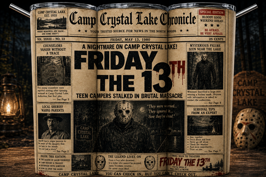 FRIDAY THE 13TH NEWSPAPER