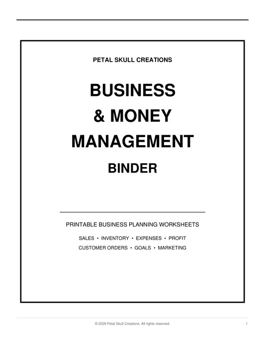 Business & Money Management