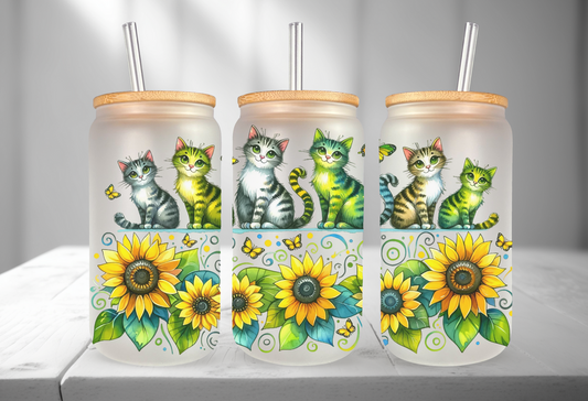 CAT SUNFLOWERS