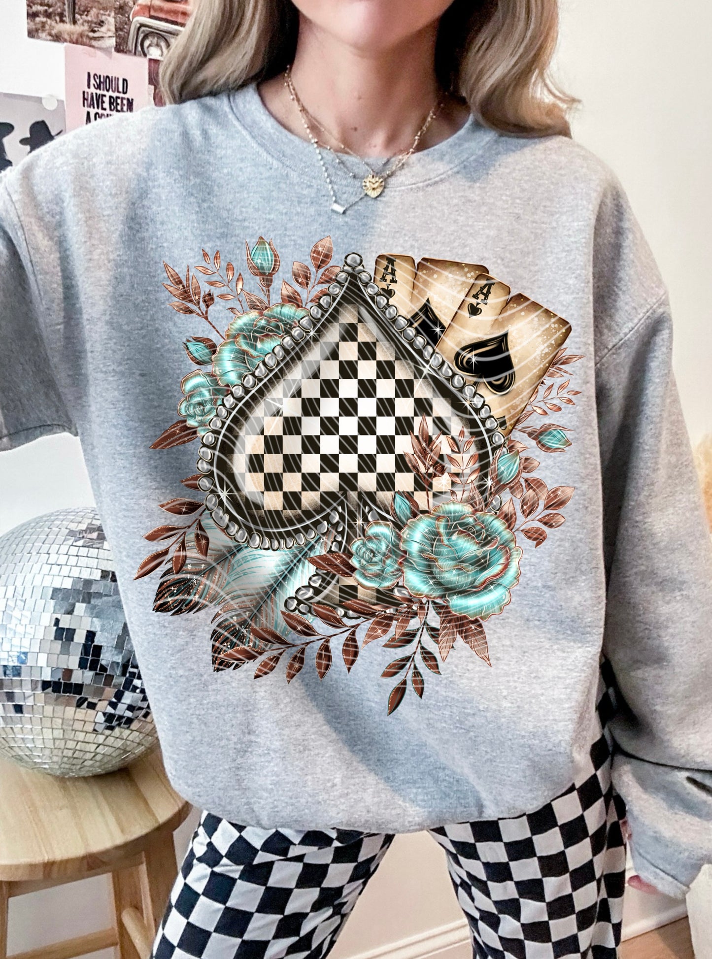 CHECKERED SPADES BLACK: JANUARY 2025