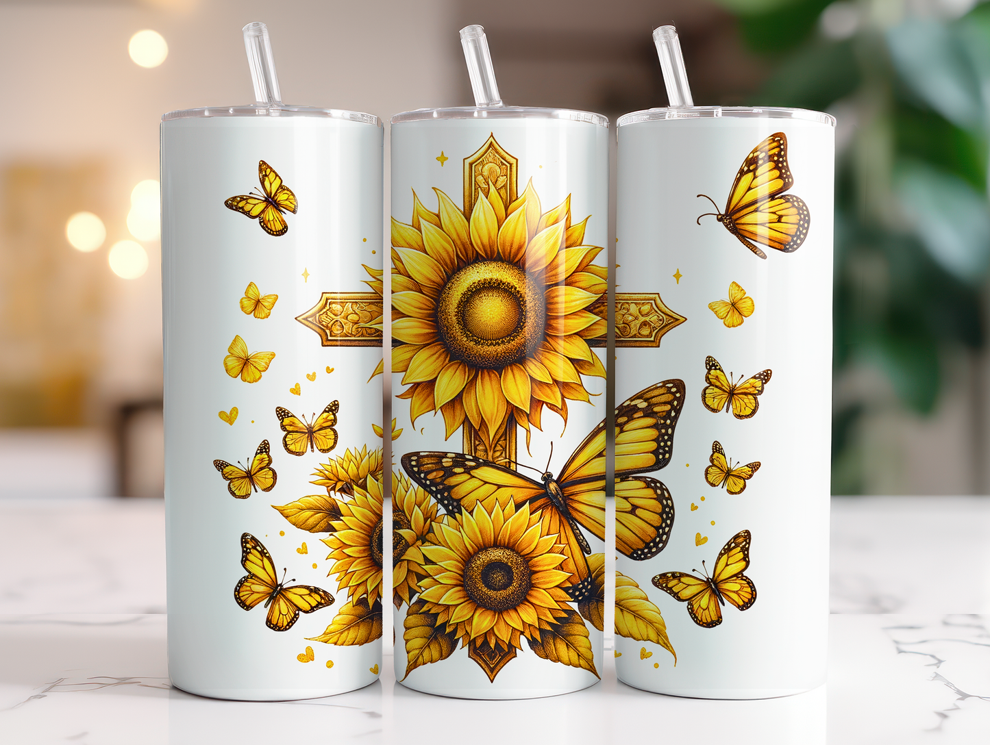 CROSS SUNFLOWERS