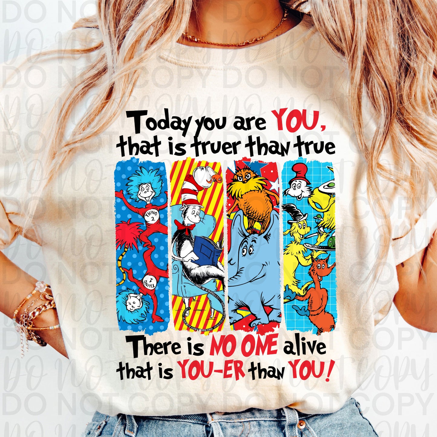 TODAY YOU ARE YOU BRUSHSTROKES