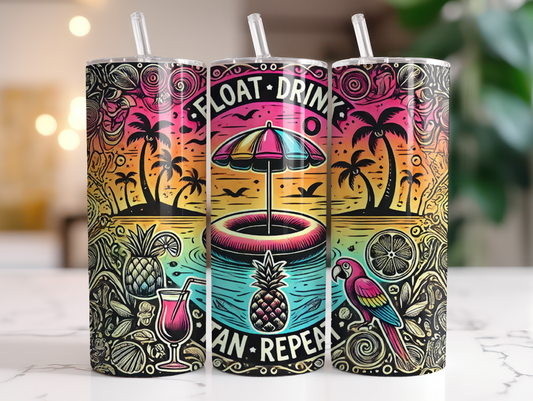 FLOAT DRINK TAN