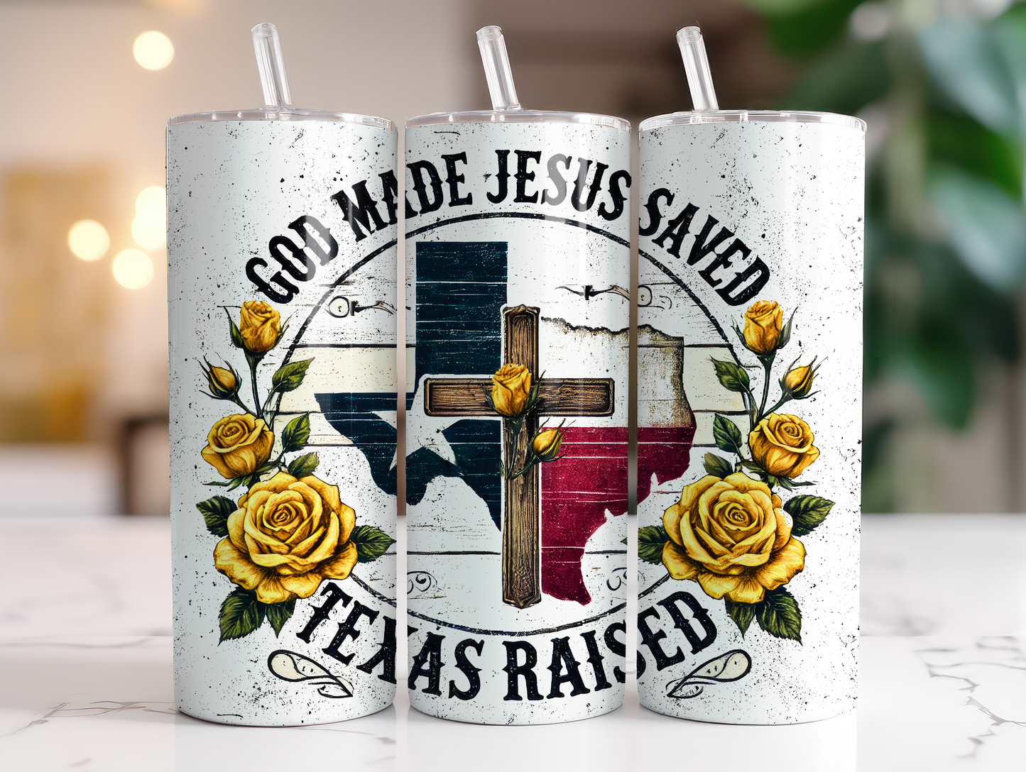 GOD MADE JESUS SAVE TEXASW