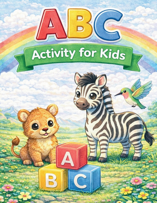 ABC ACTIVITY BOOK FOR KIDS