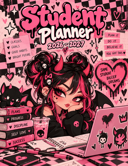GOTH STUDENT PLANNER 26-27