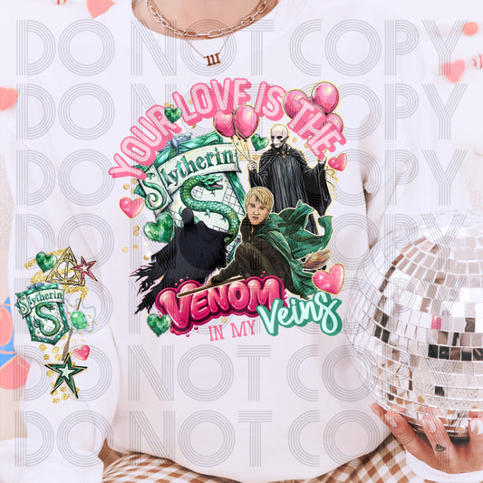 YOURE LOVE IS THE VENOM