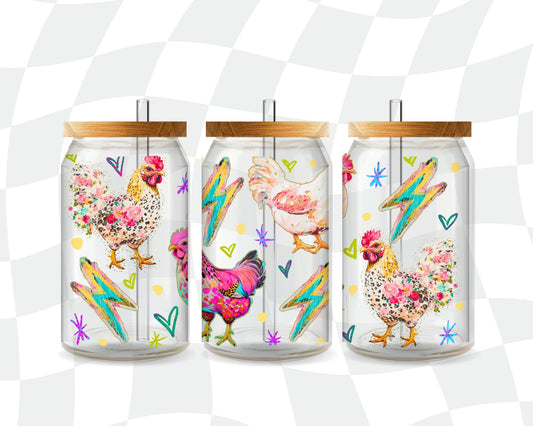 MIXED MEDIA CHICKEN LIBBY