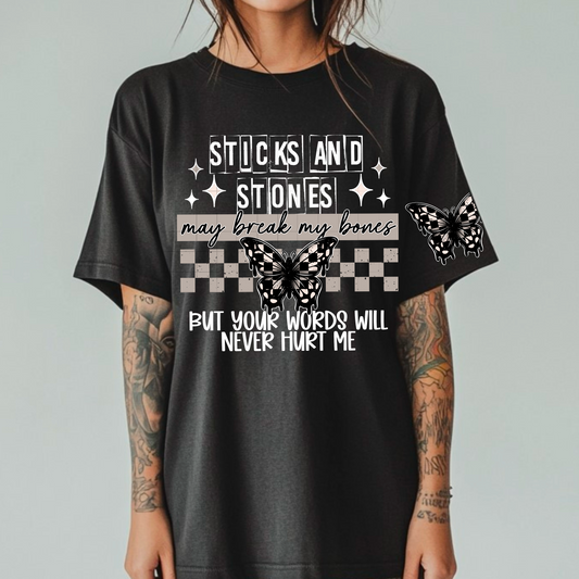 STICKS AND STONES SHIRT