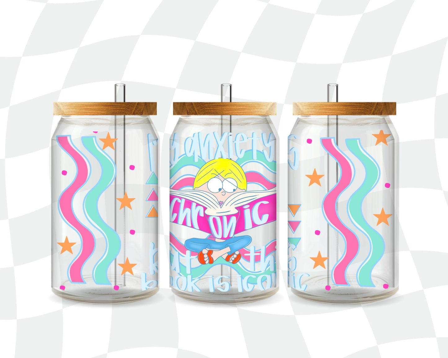 MY ANXIETY IS CHRONIC BOOK IS ICONIC