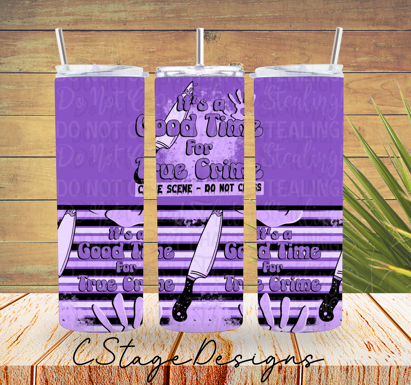 TRUE CRIME CLUB TUMBLER