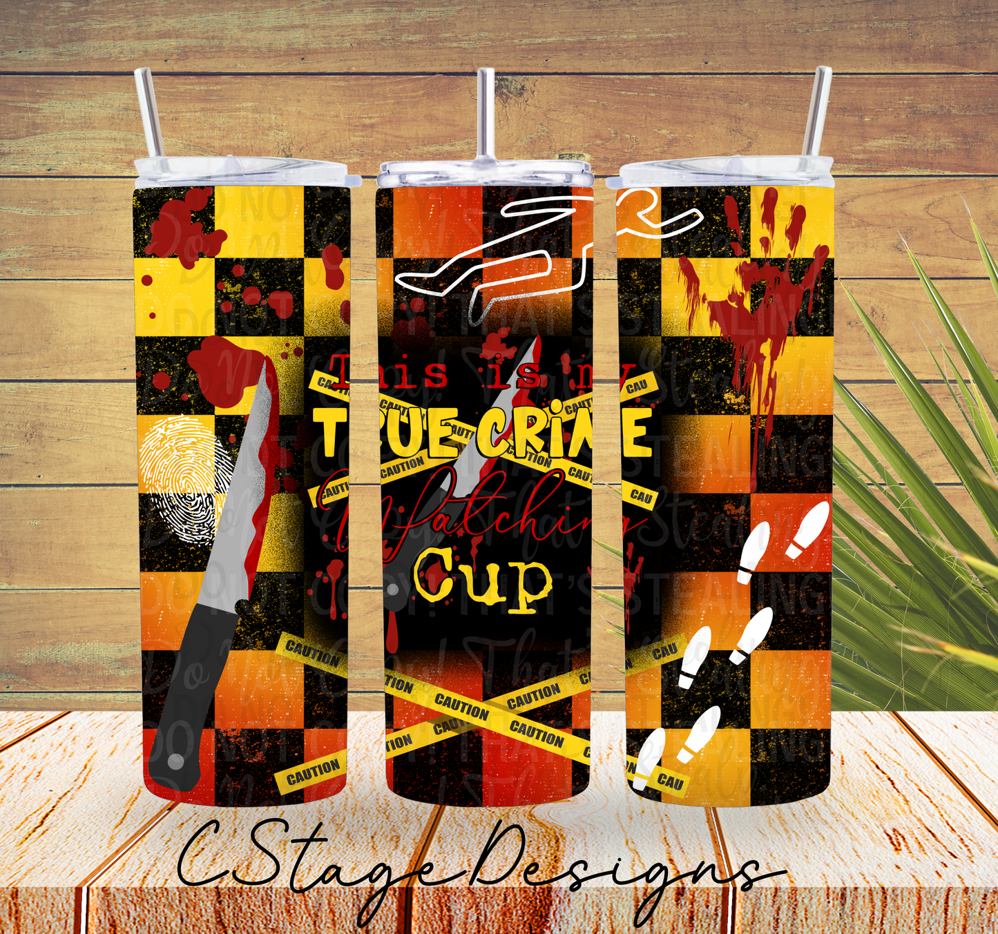 THIS IS MY TRUE CRIME CUP TUMBLER