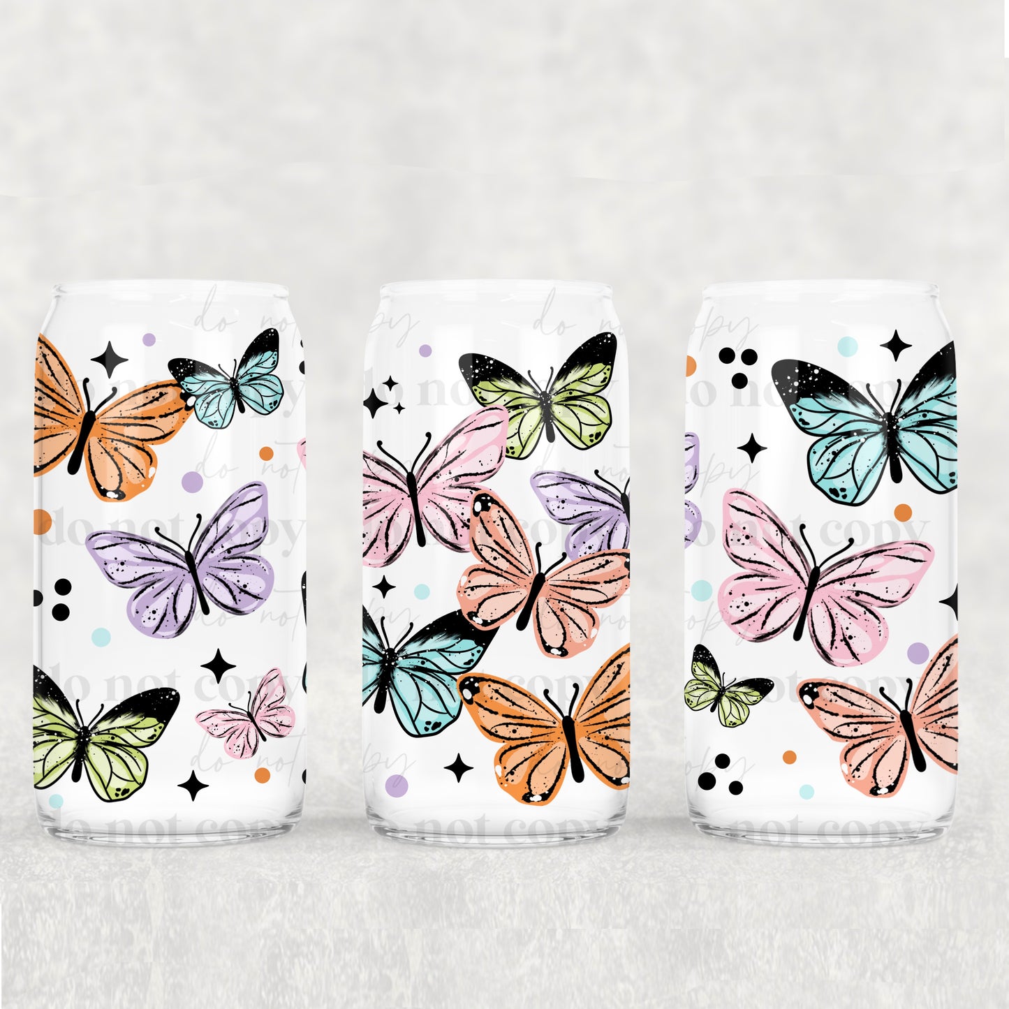 LIBBY: PASTEL BUTTERFLY