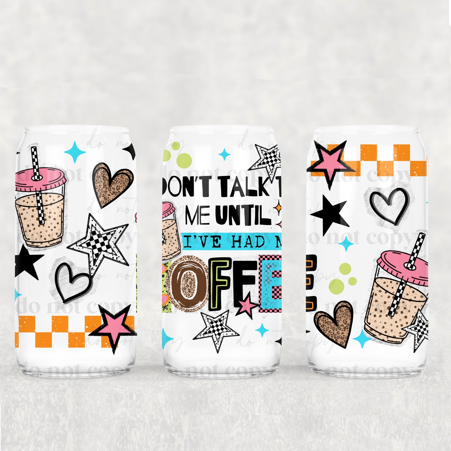 LIBBY: DONT TALK COFFEE