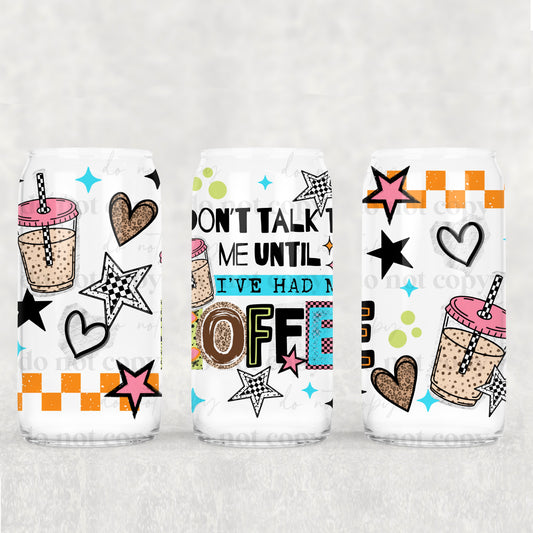 LIBBY: DONT TALK COFFEE