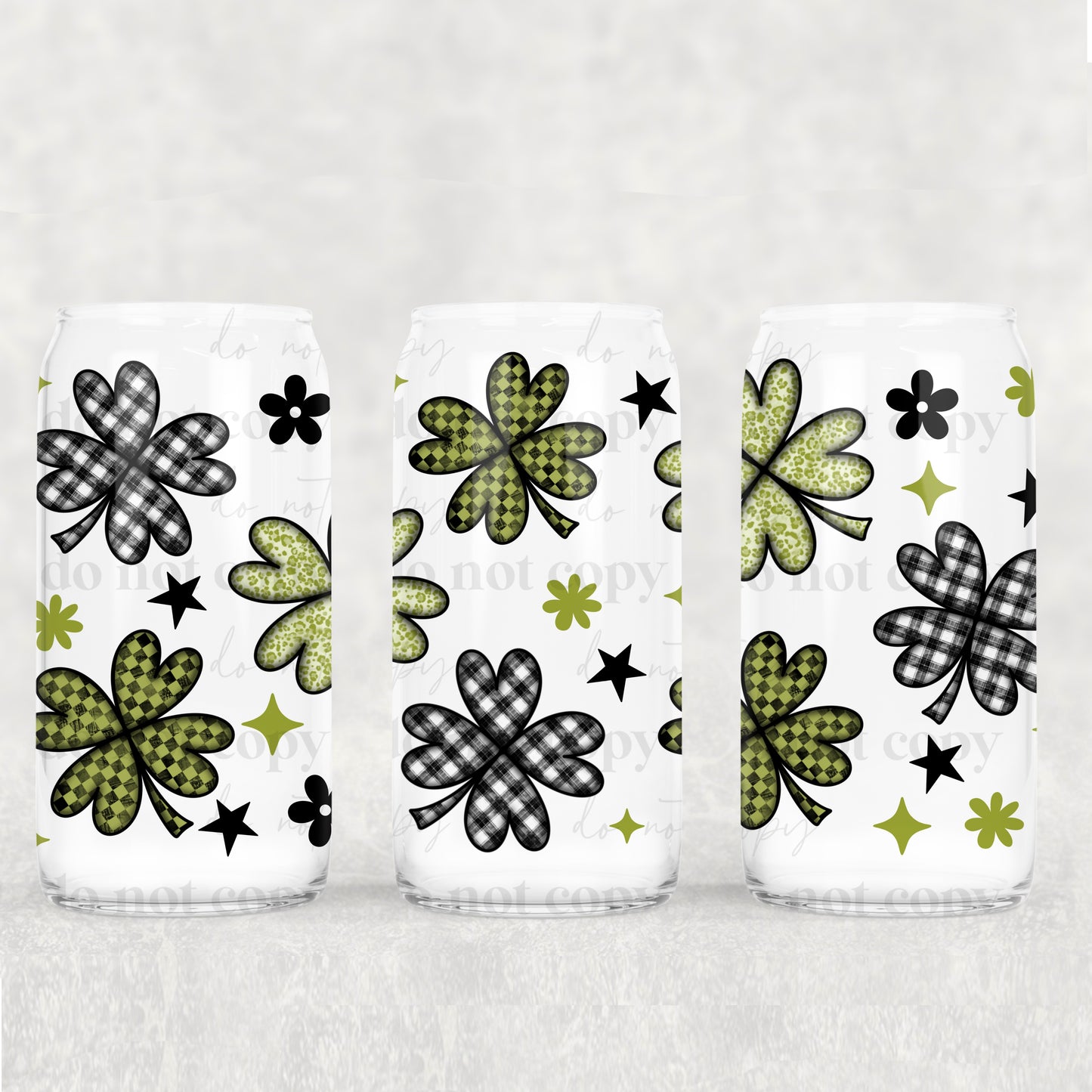 LIBBY: PATTERNED CLOVERS