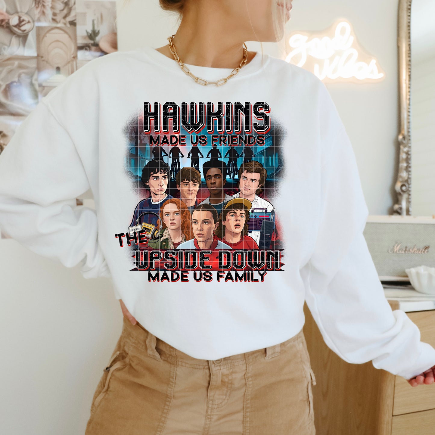 HAWKINS MADE US FRIENDS