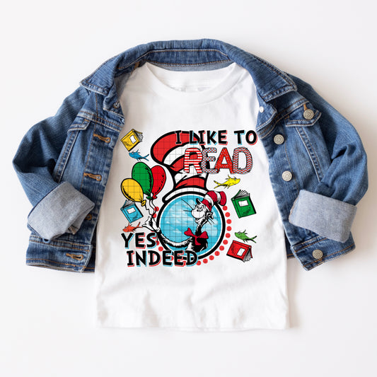 I LIKE TO READ YES INDEED