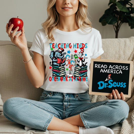 TEACHING MINDS ONE BOOK AT A TIME