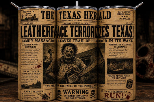 LEATHERFACE NEWSPAPER