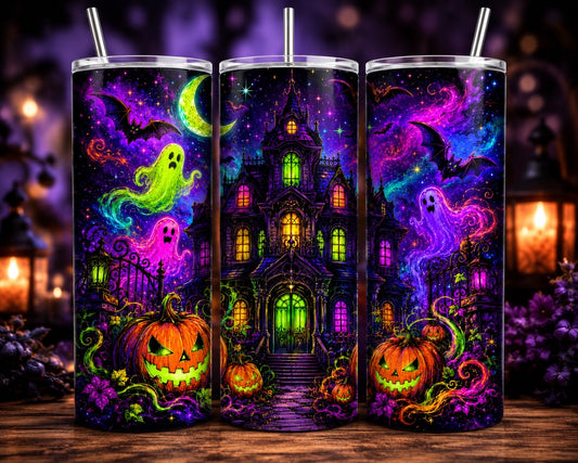 NEON HAUNTED HOUSE