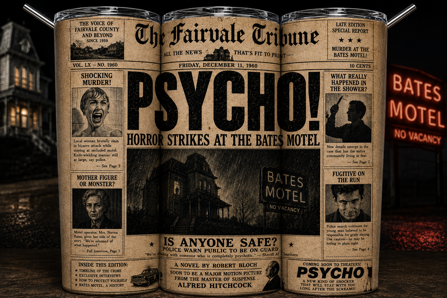 PSYCHO HORROR STRIKES