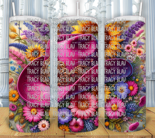 PURPLE WESTERN HAT SUNFLOWER