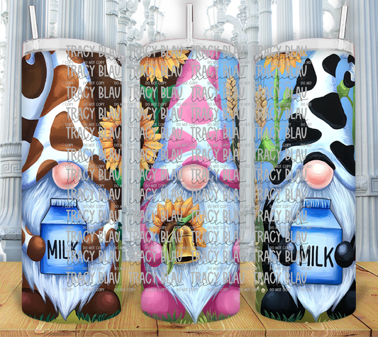 RUSTIC WESTERN HEIFER GNOME 3196