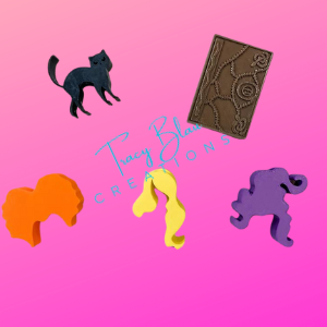 3D STRAW TOPPER: SISTERS SANDERSON