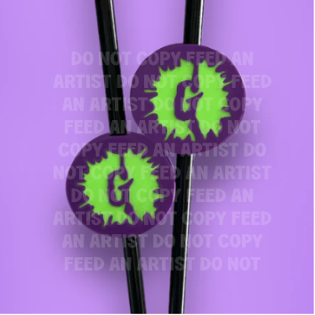 3D STRAW TOPPER: SLIME GOOSEBUMP