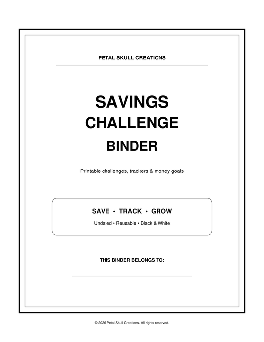 Savings Challenge