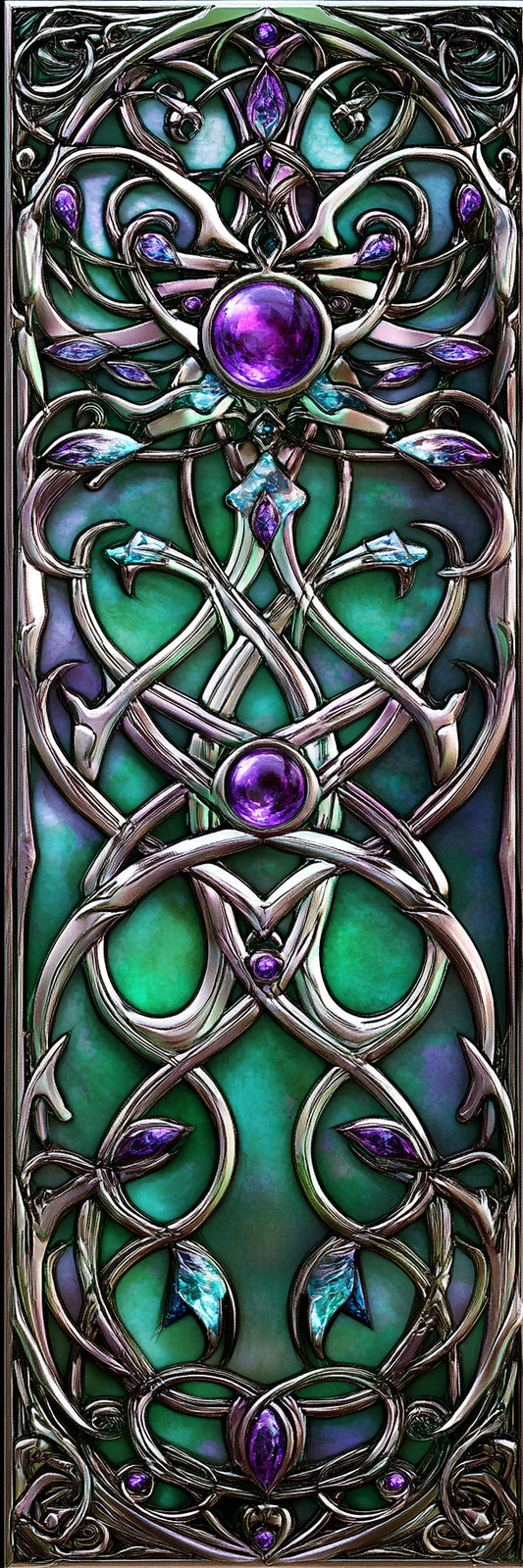 CELTIC GREEN PURPLE 1