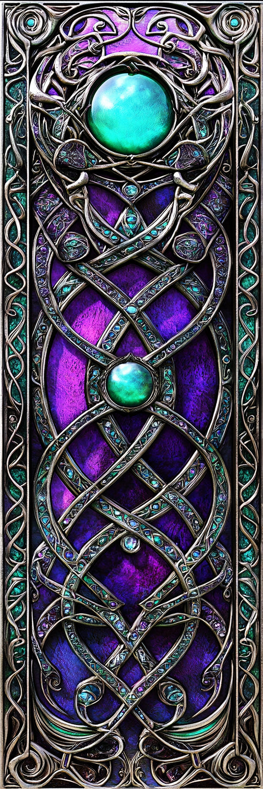 CELTIC GREEN PURPLE 2